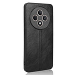 For Oppo Reno12 F 4G Cell Phone Case Stitching Line PU Leather+PC+TPU Anti-Drop Cover
