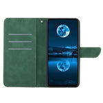 HT05 Til Samsung Galaxy A16 5G / A16 4G Telefoncover Skin-Touch Linjer PU Læder Flip Cover