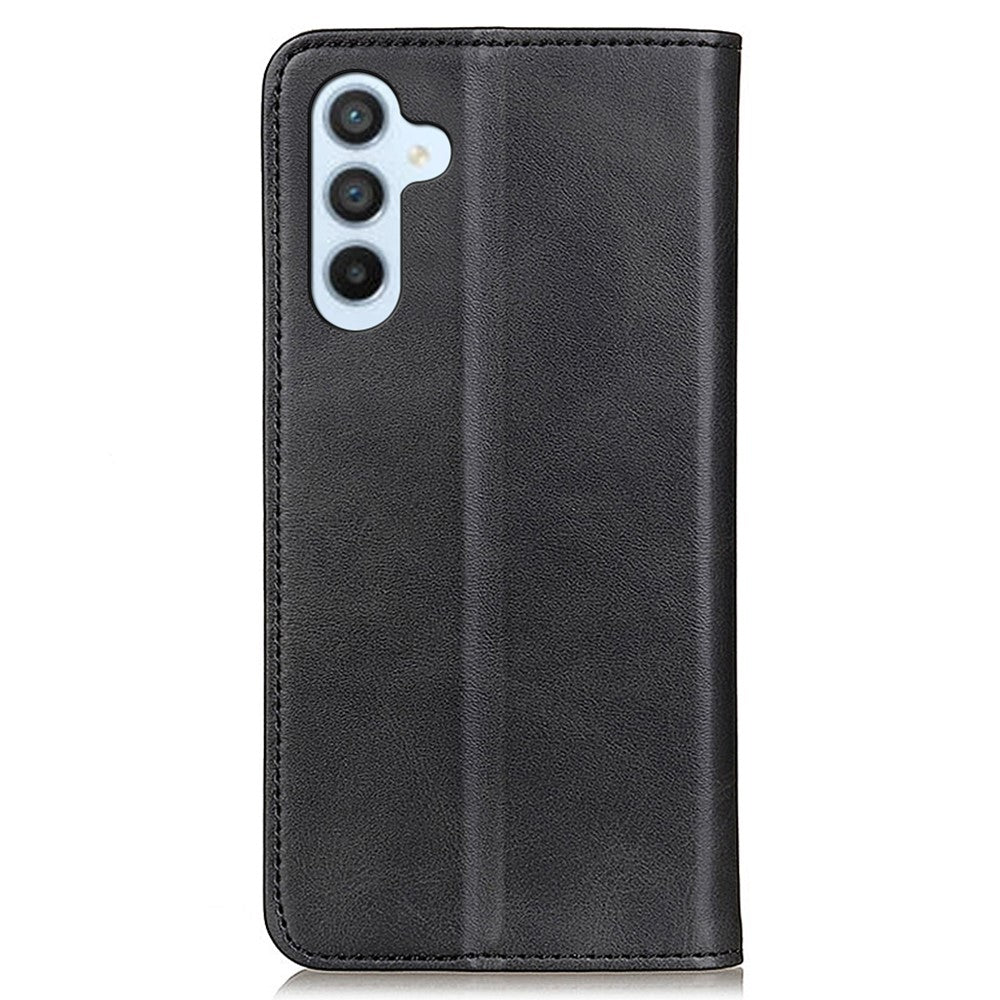 Til Samsung Galaxy M35 5G Cover i splittet læder med flip-pung