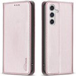 BINFEN COLOR BF18 For Samsung Galaxy A16 5G / A16 4G Case Leather Phone Cover with 3 Card Slots