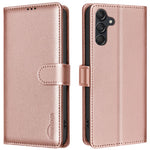 BINFEN COLOR BF32 til Samsung Galaxy A16 5G / A16 4G Læderetui Pung RFID-blokerende Telefoncover