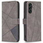 BINFEN COLOR til Samsung Galaxy A16 5G / A16 4G Telefoncovers Pung Stand Geometrisk Prægning Læder Cover