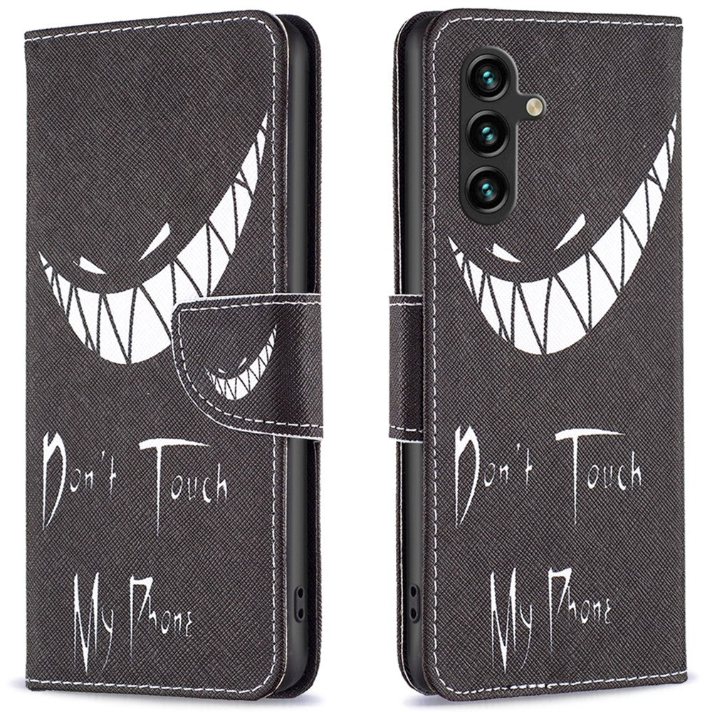 Til Samsung Galaxy A16 5G / A16 4G Pung Etui Mønsterprint Telefon Læder Cover