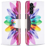 Til Samsung Galaxy A16 5G / A16 4G Pung Etui Mønsterprint Telefon Læder Cover
