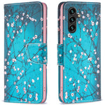 Til Samsung Galaxy A16 5G / A16 4G Pung Etui Mønsterprint Telefon Læder Cover