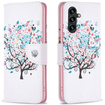Til Samsung Galaxy A16 5G / A16 4G Pung Etui Mønsterprint Telefon Læder Cover