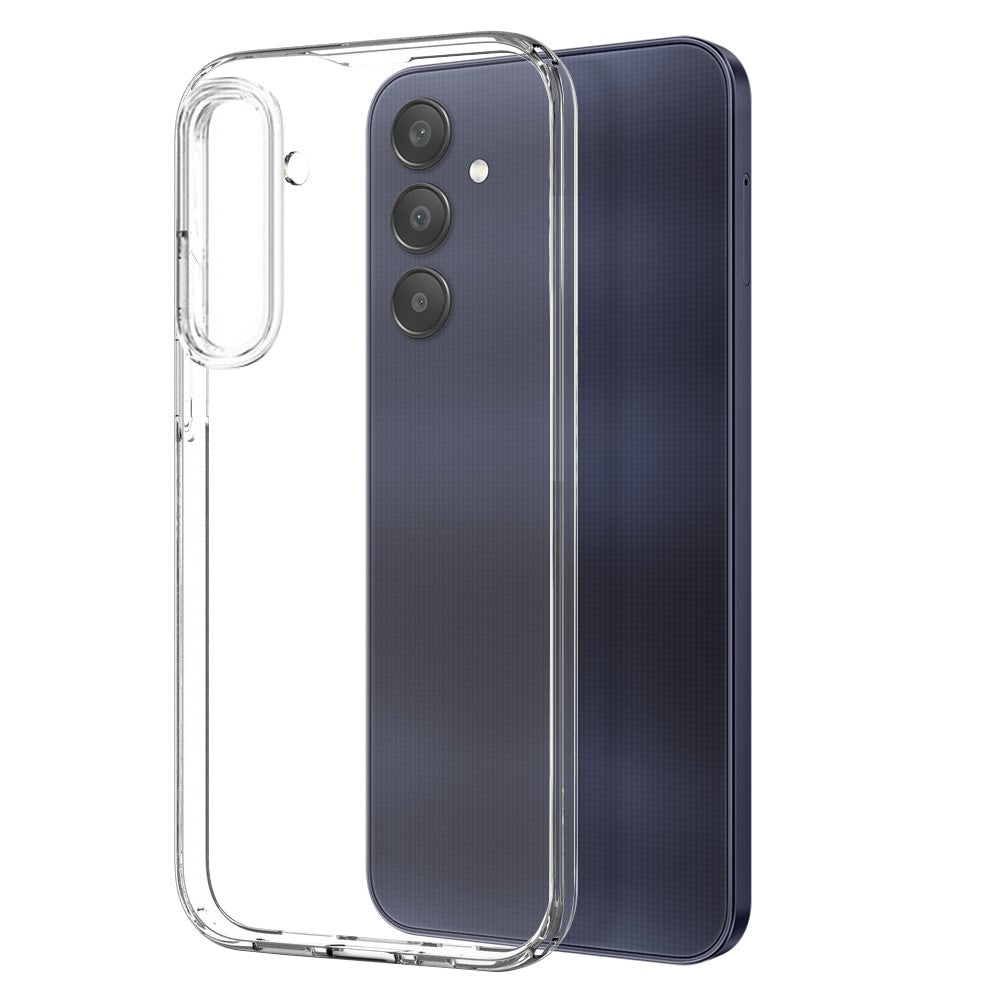 NORTHJO För Samsung Galaxy A25 5G (Global) (161,0 x 76,5 x 8,3 mm) TPU-mobilskal med skärmskydd och linsfilm