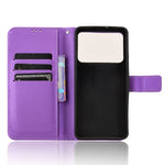 For Xiaomi Redmi K70 Ultra Phone Stand Case Diamond Texture PU Leather Cover Wallet