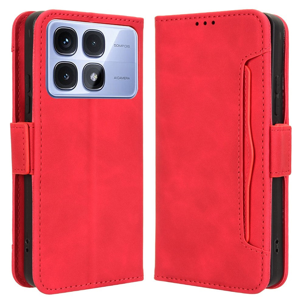 Xiaomi Redmi K70 Ultra mobilfodral PU Läderfodral Plånbok