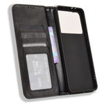 For Xiaomi Redmi K70 Ultra Cell Phone Case Retro PU Leather Wallet Phone Stand Cover