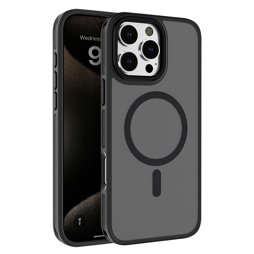 C1 Series For iPhone 13 Pro Max Case Skin-Touch TPU+PC Drop-Proof Phone Cover Compatible with MagSafe