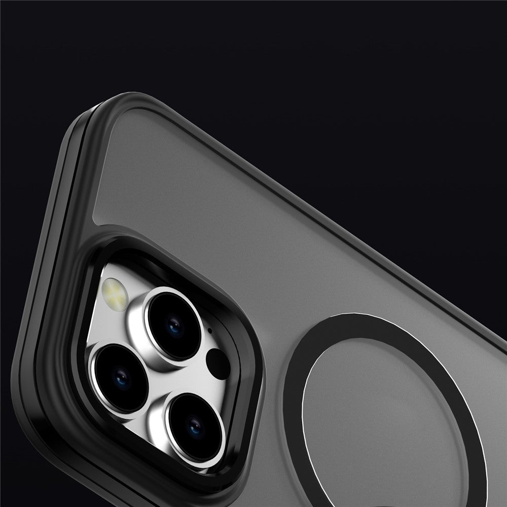 C1 Series For iPhone 13 Pro Max Case Skin-Touch TPU+PC Drop-Proof Phone Cover Compatible with MagSafe