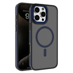 C1-serien för iPhone 13 Pro Max-skal med hudkontakt, TPU+PC, fallsäkert mobilskal, kompatibelt med MagSafe