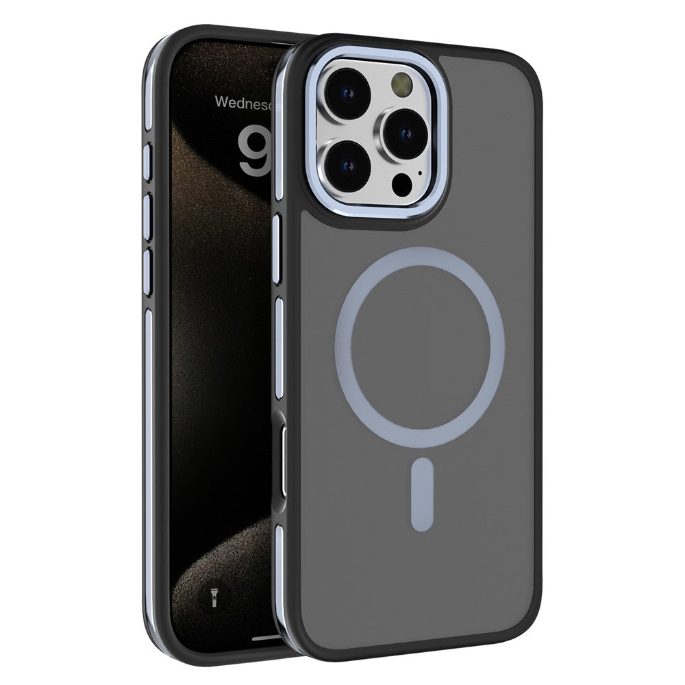 C1 Series For iPhone 13 Pro Max Case Skin-Touch TPU+PC Drop-Proof Phone Cover Compatible with MagSafe