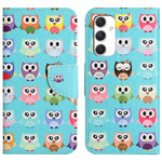 Til Samsung Galaxy A16 5G / A16 4G Etui Krydsmønster Læder Telefoncover Mønsterudskrivning