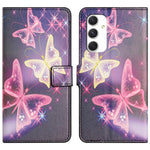 Til Samsung Galaxy A16 5G / A16 4G Cover med Mønstertryk, PU-læder Pung Telefoncover