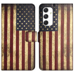 Til Samsung Galaxy A16 5G / A16 4G Cover med Mønstertryk, PU-læder Pung Telefoncover