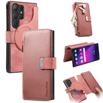 CASENEO MW-02 cover til Samsung Galaxy S24 Ultra med lynlåslomme, PU-læder, stativ og mobilcover