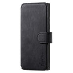 For Samsung Galaxy S23 Ultra Magnetisk Cover CASENEO Aftageligt Læder Telefon Pung Cover