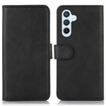 Til Samsung Galaxy M35 5G Etui i Koskind Tekstur Læder Pung Telefon Cover med Stand