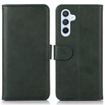 Til Samsung Galaxy M35 5G Etui i Koskind Tekstur Læder Pung Telefon Cover med Stand