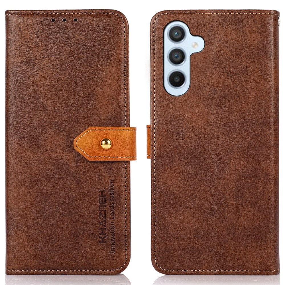 KHAZNEH For Samsung Galaxy M35 5G Wallet Phone Case Stand Leather Flip Cover