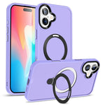 For iPhone 16 Plus Case Kickstand Back Phone Cover Compatible with MagSafe