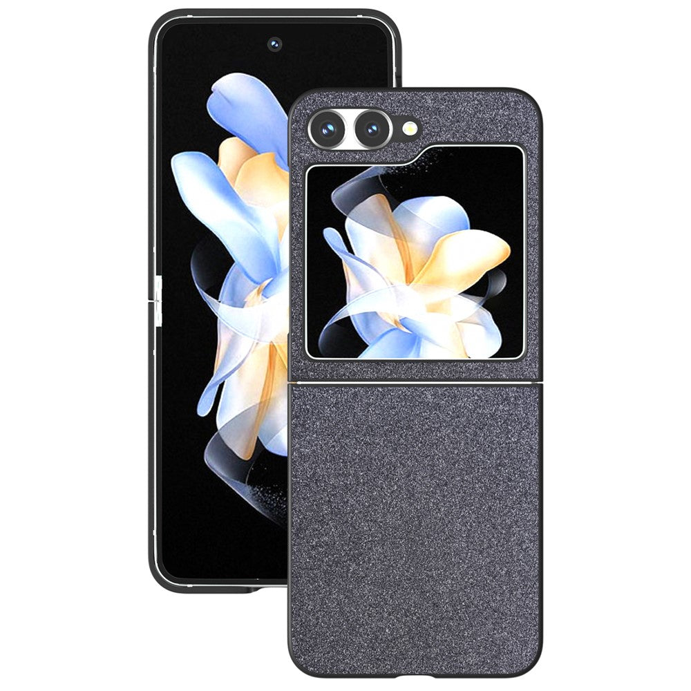 For Samsung Galaxy Z Flip7 FE 5G / Z Flip6 5G Case Glitter Leather+PC Phone Cover