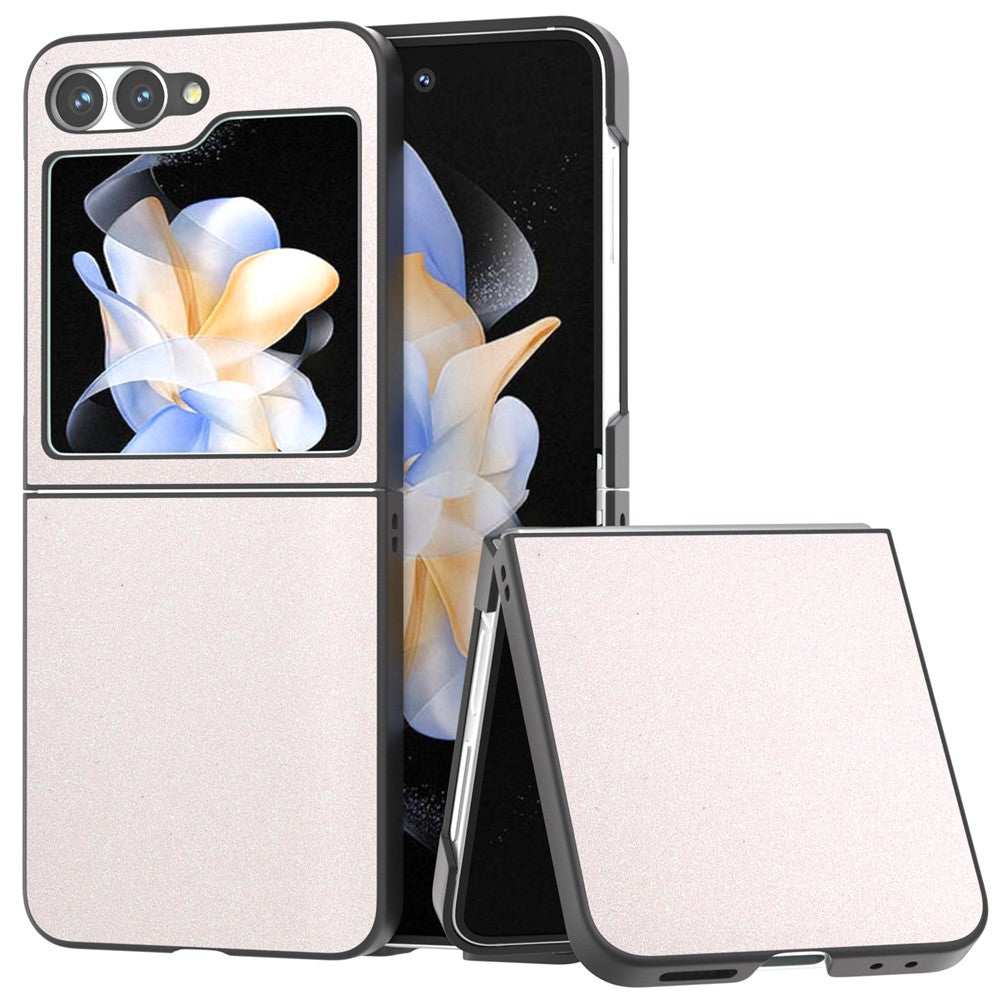 For Samsung Galaxy Z Flip7 FE 5G / Z Flip6 5G Case Glitter Leather+PC Phone Cover