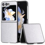 For Samsung Galaxy Z Flip7 FE 5G / Z Flip6 5G Case Glitter Leather+PC Phone Cover