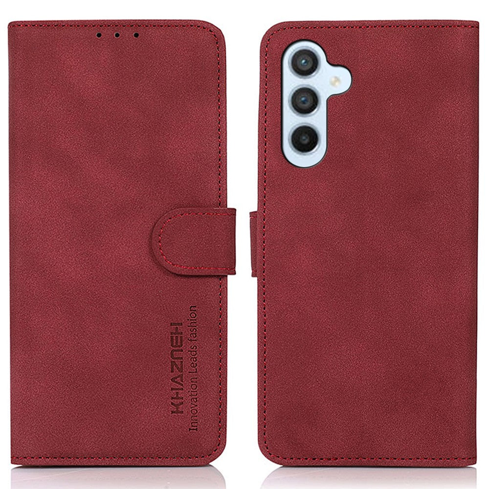 KHAZNEH Til Samsung Galaxy M35 5G Stand Case PU Læder Pung Telefoncover
