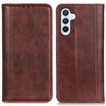 For Samsung Galaxy M35 5G Stand Case Split Leather Litchi Texture Wallet Phone Cover
