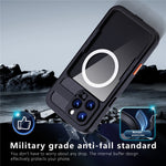REDPEPPER For iPhone 16 Pro Max Case Compatible with MagSafe IP68 Waterproof Clear Phone Cover