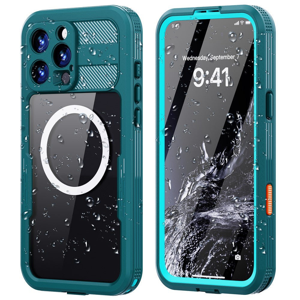 REDPEPPER For iPhone 16 Pro Max Case Compatible with MagSafe IP68 Waterproof Clear Phone Cover