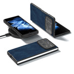 Skyddsskal för Xiaomi Mix Fold 4 5G med svart kant och PU+PC-fodral