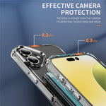 Til iPhone 16 Plus TPU-cover Stødsikkert telefoncover med kortholder
