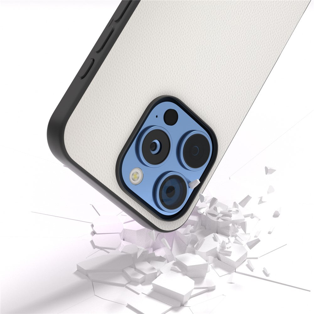 ABEEL til iPhone 16 Pro Cover Ægte Koskind PC Telefoncover