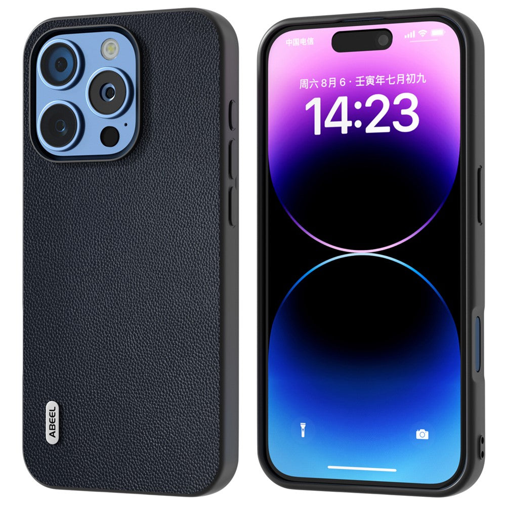 ABEEL til iPhone 16 Pro Cover Ægte Koskind PC Telefoncover
