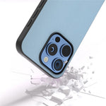 ABEEL Til iPhone 16 Pro Max Cover Anti-Dråbe Ægte Koskind PC Telefoncover