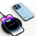 ABEEL Til iPhone 16 Pro Max Cover Anti-Dråbe Ægte Koskind PC Telefoncover