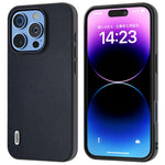 ABEEL Til iPhone 16 Pro Max Cover Anti-Dråbe Ægte Koskind PC Telefoncover