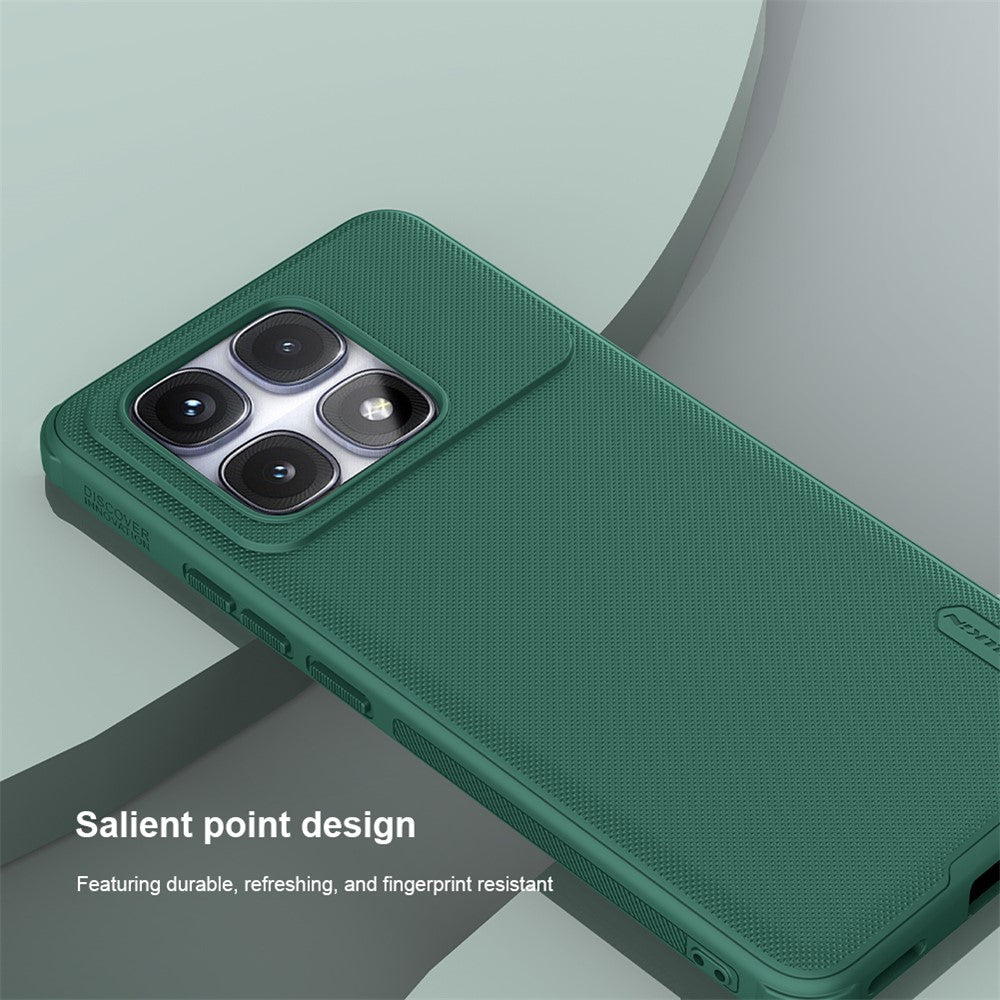 NILLKIN Super Frosted Shield Pro för Xiaomi Redmi K70 Ultra-skal matt PC+TPU-mobilskydd