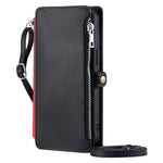 015 Style Til Samsung Galaxy A16 5G / A16 4G Etui TPU+PU Læderpung Telefoncover med Remme