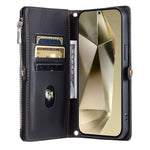 015 Style Til Samsung Galaxy A16 5G / A16 4G Etui TPU+PU Læderpung Telefoncover med Remme