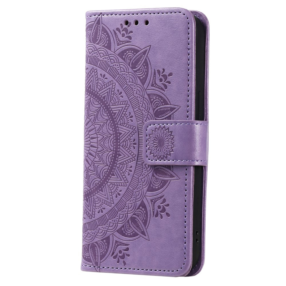 Til Samsung Galaxy A16 5G / A16 4G Etui Præget Totem PU Læder Pung Stativ Telefoncover