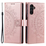 Til Samsung Galaxy A16 5G / A16 4G Etui Præget Totem PU Læder Pung Stativ Telefoncover