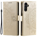 Til Samsung Galaxy A16 5G / A16 4G Etui Præget Totem PU Læder Pung Stativ Telefoncover