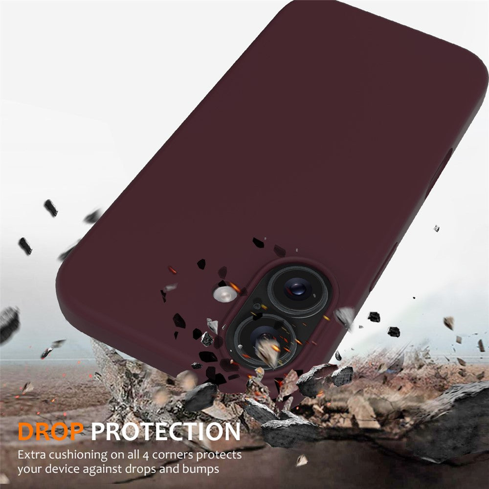 Til iPhone 16 Plus Cover Flydende Silikone Telefoncover Kompatibelt med MagSafe