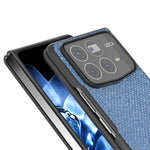 ABEEL For Xiaomi Mix Fold 4 5G Case Glitter Rhinestone Texture Leather+PC Phone Cover