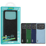 ABEEL For Xiaomi Mix Fold 4 5G Case Litchi Texture Genuine Cow Leather+PC Phone Cover